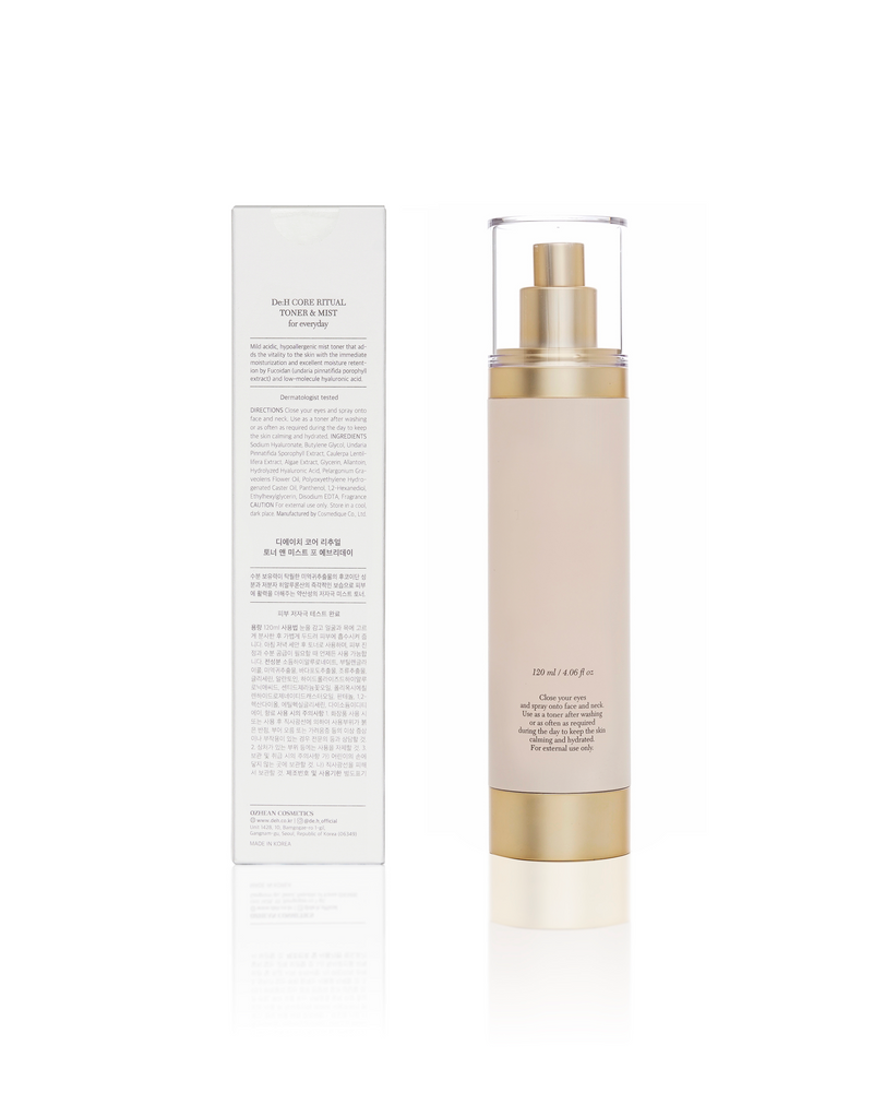 De:H Core Ritual Toner & Mist for Everyday